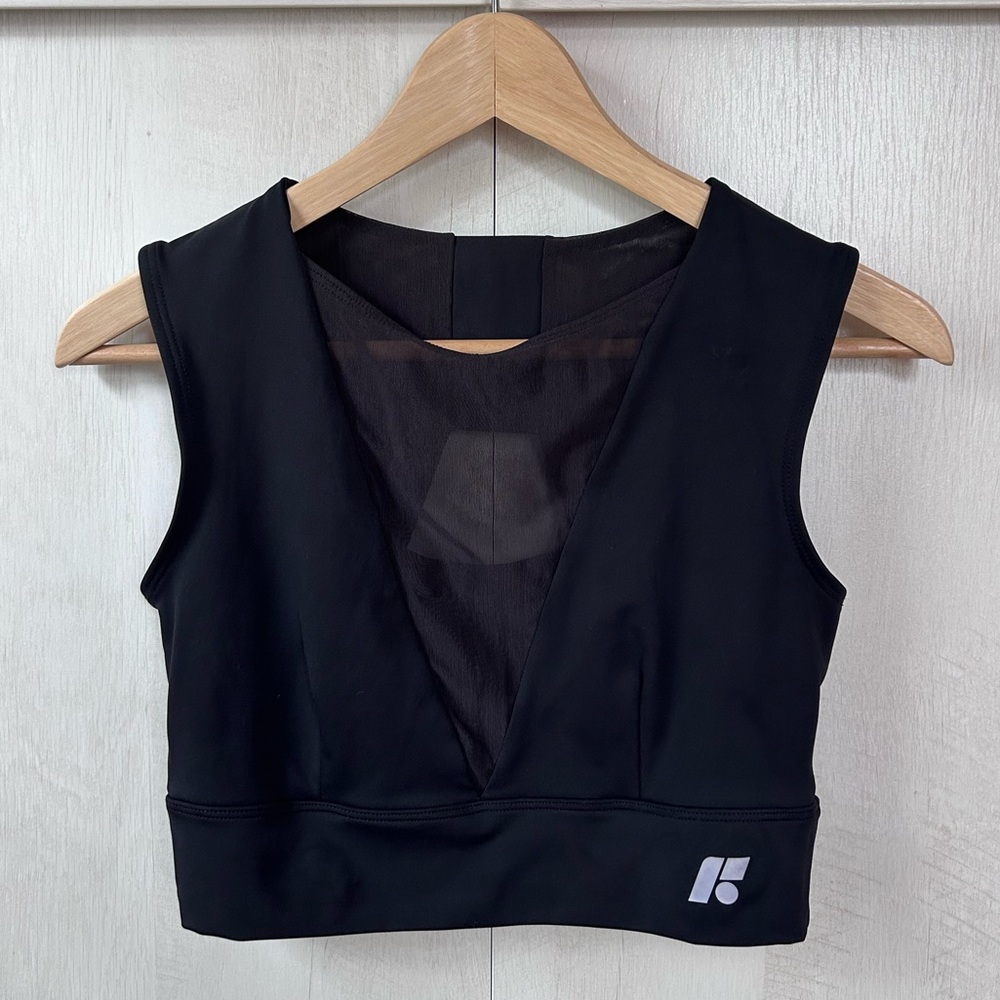Forme Radiance Bra Large Black Posture Correcting Longline Stretch USA